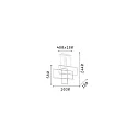 Luminaria colgante FRAME ajustable IP20, blanco