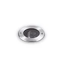 Luminaria empotrable en suelo TAURUS PT D10 ACCENT ROUND simple, giratorio, accesible, conmutable IP67, acero 