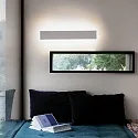 Ideal Lux wall luminaire ZIG ZAG 530 IP20, white