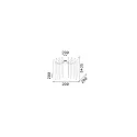 Ideal Lux Luminaria colgante LUCCIOLA SP16 LED de 16 llamas IP20, latón