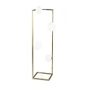 Luminaria de pedestal ANGOLO PL3 de 5 llamas G9 IP20, latón