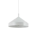 Luminaria colgante YURTA 300 ajustable E27 IP20, blanco