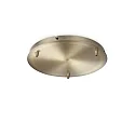 Marquesina ROUND STANDARD Ø 30CM 3 veces, redondo, latón, bruñido
