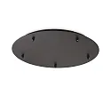 Marquesina ROUND STANDARD Ø 46CM 5 veces, redondo, negro mate