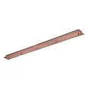 Marquesina LINEAR STANDARD 5 veces, angular, color cobre, bruñido