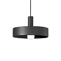 Ideal Lux Luminaria colgante MIX UP MSP1 de 1 llama, sin pantalla E27 IP20, negro