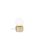 table lamp PERLAGE 1 flame G9 IP20, satined brass 