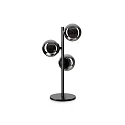 table lamp PERLAGE 3 flames G9 IP20, black 