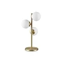 table lamp PERLAGE 3 flames G9 IP20, satined brass 
