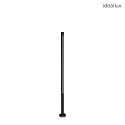 Luminaria de caminos JEDI PT LED 120.5CM angular, conmutable, con pincho de tierra IP65, negro mate 
