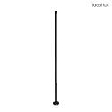 Luminaria de caminos JEDI PT LED 160.5CM angular, conmutable, con pincho de tierra IP65, negro mate 