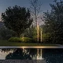 Ideal Lux Luminaria de caminos JEDI PT LED 160.5CM angular, conmutable, con pincho de tierra IP65, negro mate 