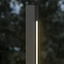 Ideal Lux Luminaria de caminos JEDI PT LED 160.5CM angular, conmutable, con pincho de tierra IP65, negro mate 