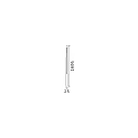 Ideal Lux Luminaria de caminos JEDI PT LED 160.5CM angular, conmutable, con pincho de tierra IP65, negro mate 