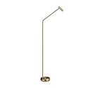 Luminaria de pedestal EASY IP20, latón cepillado 