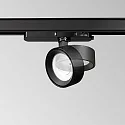 Ideal Lux Foco trifásico POV TRACK LED redondo, con adaptador LED IP20, negro