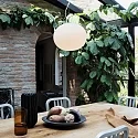 Ideal Lux Luminaria colgante COTTON 30 E27 IP20, blanco regulable