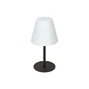 Lámpara de mesa para exteriores ARCADIA E27 IP44, antracita regulable