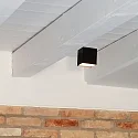 Ideal Lux Luminaria de techo KUBIKO IP20, negro 