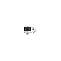 Ideal Lux Pantalla SET UP PARALUME CILINDRO Ø 45 cm cilíndrico, azul grisáceo