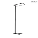 Luminaria de pedestal COMFORT PT LED LED IP20, negro regulable