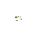 Ideal Lux ceiling luminaire NINFEA PL2 2 flames GX53 IP20, white