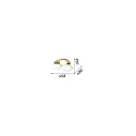 Ideal Lux ceiling luminaire NINFEA PL3 3 flames GX53 IP20, white