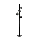 floor lamp PERLAGE 4 flames G9 IP20, black 