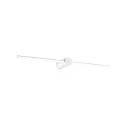 Luminaria de pared FILO IP44, blanco 