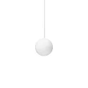 Luminaria colgante MAPA BIANCO G9 IP20, blanco regulable