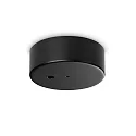 Marquesina MAGNETICO ROUND simple, redondo, asimétrico, negro mate