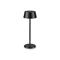 Lámpara de mesa a pilas PURE IP54, negro regulable