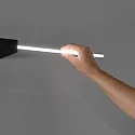 Ideal Lux Luminaria de pared THEO 115 IP20, negro 