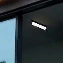 Ideal Lux Luminaria de techo PING PONG IP20, negro 