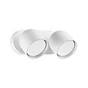 wall luminaire DODO 2 flames GX53 IP20, white dimmable