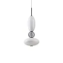 Luminaria colgante LUMIERE IP20, blanco 