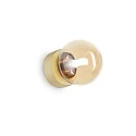 Luminaria de pared PERLAGE G9 IP20, ámbar regulable