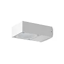 Luminaria de pared para exteriores SIRIO GX53 IP65, blanco 