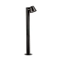 Luminaria para balizas GAS GU10 IP43, negro regulable