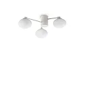 Luminaria de techo HERMES de 3 llamas G9 IP20, blanco regulable