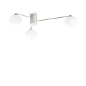 Luminaria de techo HERMES de 3 llamas G9 IP20, blanco regulable