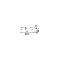 Ideal Lux Luminaria de techo HERMES de 3 llamas G9 IP20, blanco regulable