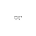 Ideal Lux Luminaria de pared para exteriores REX-1 UP/DOWN E27 IP44, negro regulable
