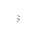 Ideal Lux outdoor ceiling luminaire TECHO PL1 D09 SQUARE square GU10 IP54, grey