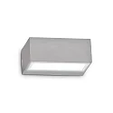 Luminaria de pared para exteriores TWIN UP/DOWN G9 IP44, gris regulable