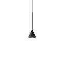 pendant luminaire ARCHIMEDE conical IP20, black 