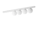 Luminaria de techo BINOMIO de 4 llamas G9 IP20, blanco regulable