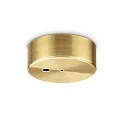 Marquesina MAGNETICO ROUND simple, redondo, asimétrico, latón, bruñido