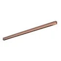 Marquesina LINEAR ALL IN angular, 6 veces, con tapa, color cobre, bruñido
