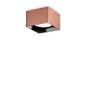 Luminaria de techo SPIKE PL1 SQUARE GX53 abajo, angular, rígido GX53 IP20, cobre, bruñido 